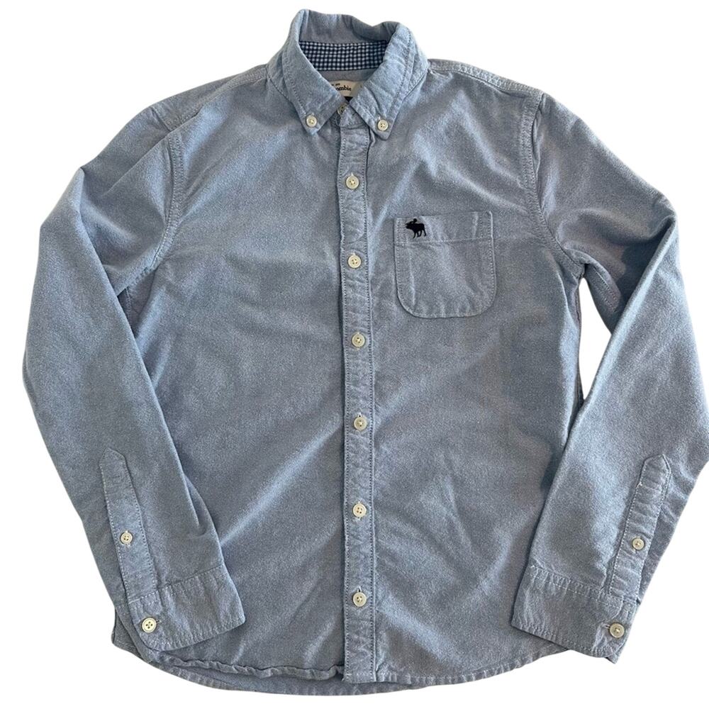 Boys Large 14 Abercrombie Button Down Shirt